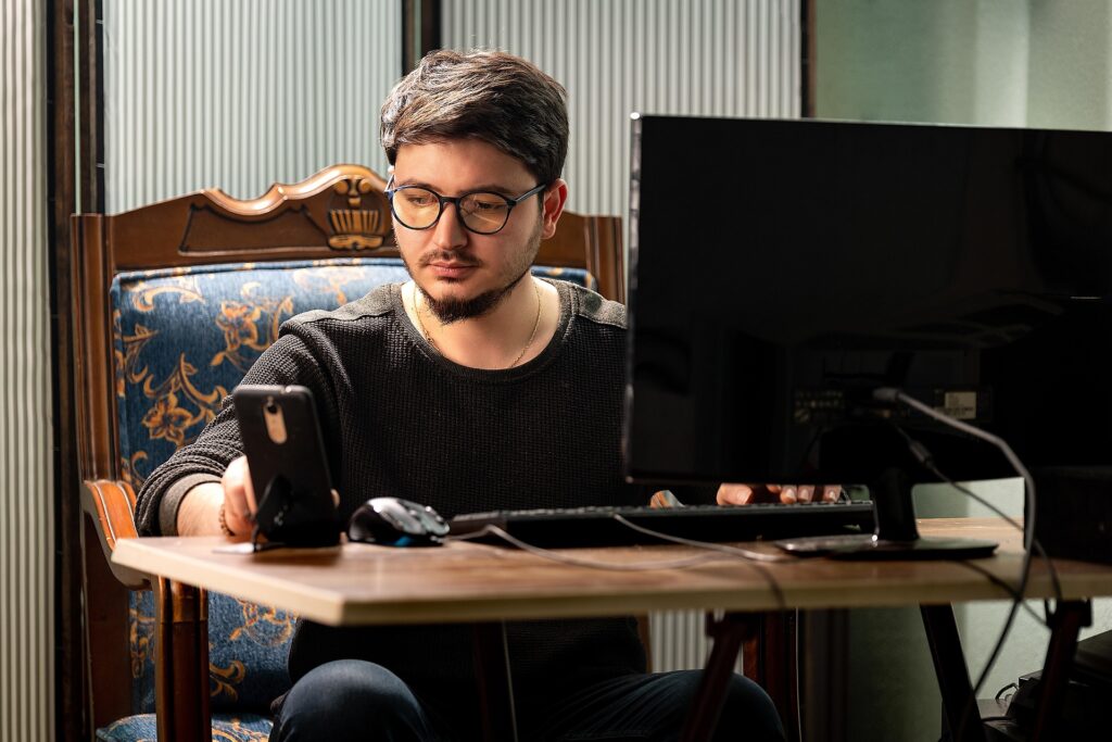 using devices with cloud service